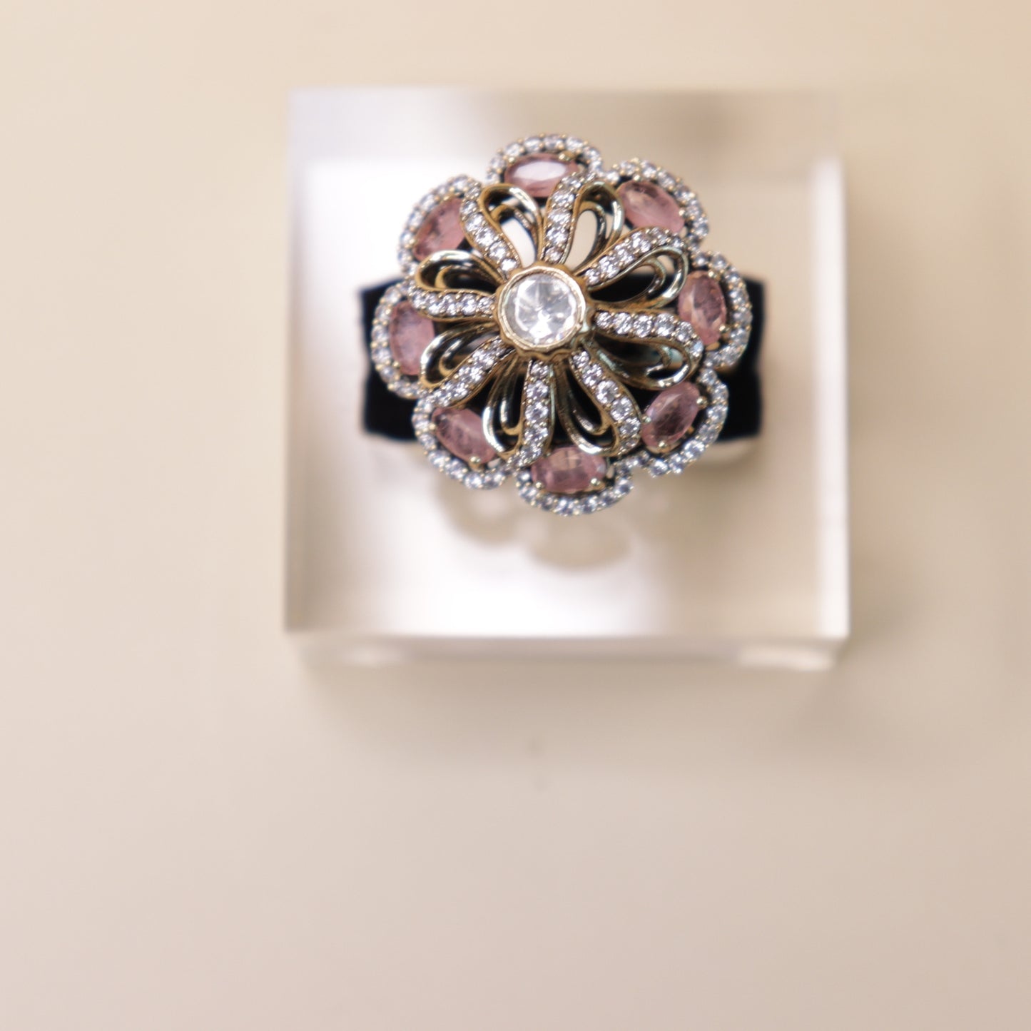 Floral Dome Occasional Ring