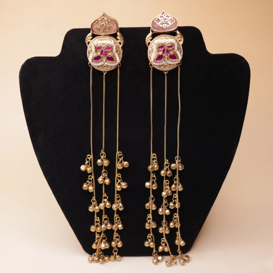 Gulnaar Tassel Earrings