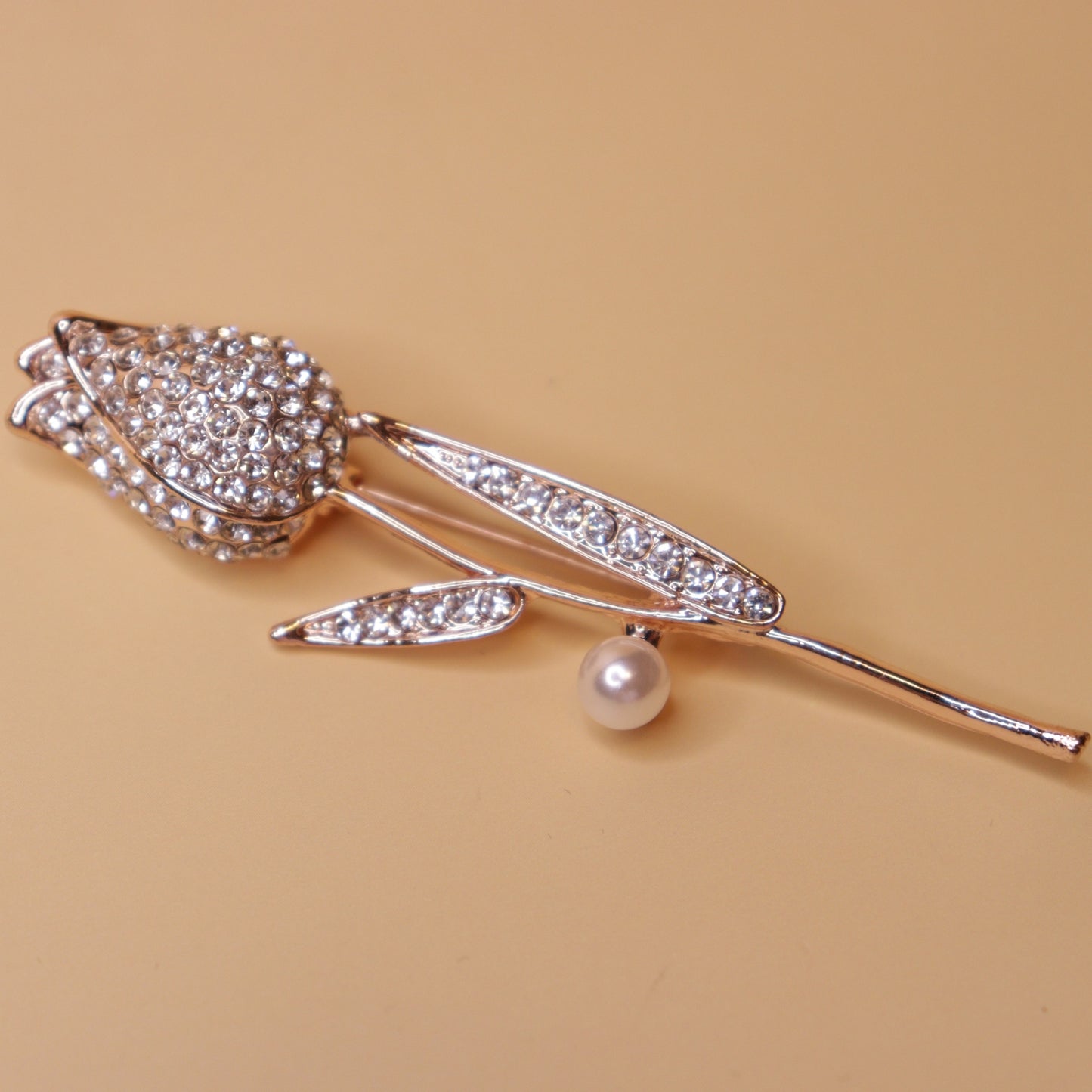 Ethereal Tulip Pearl Brooch