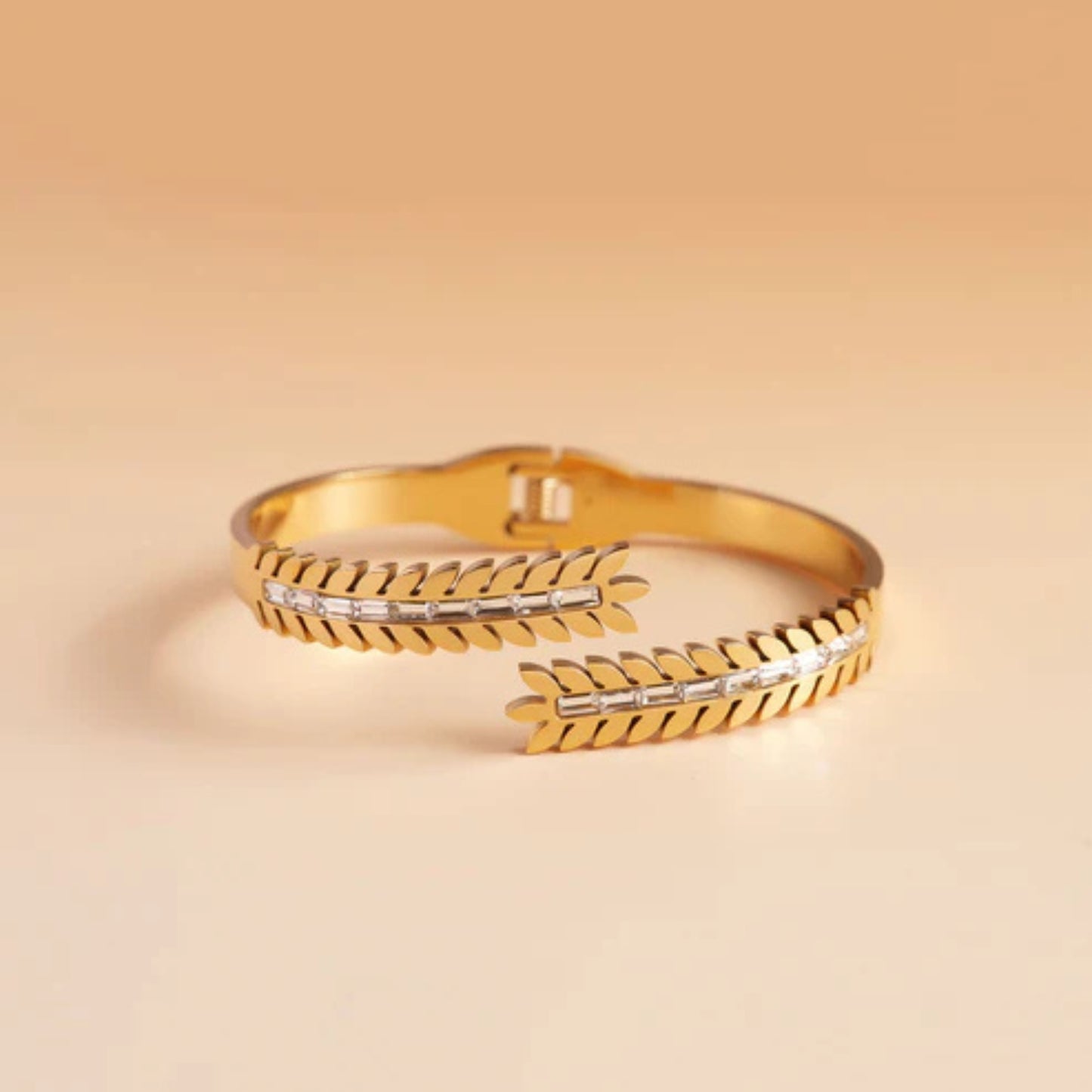 Gilded Laurel Bracelet