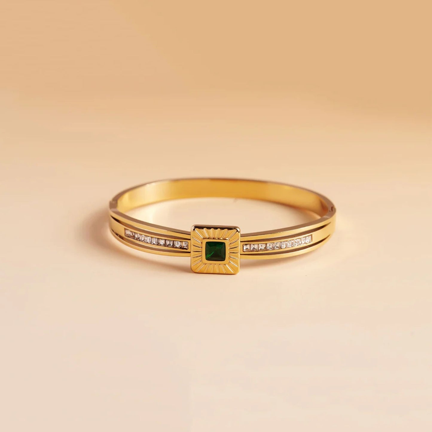 Emerald Deco Bracelet