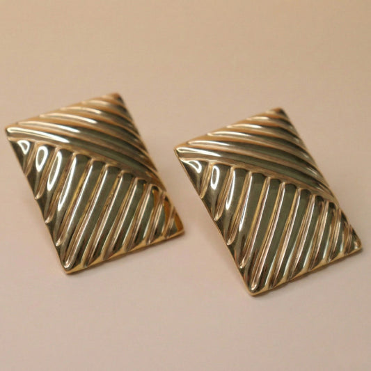 Aurelia Pleats Earrings