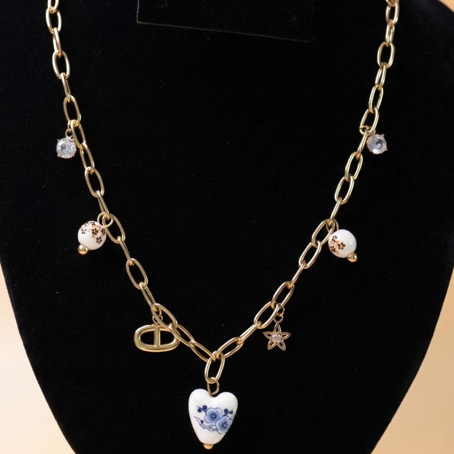 Floral Love Neck Chain