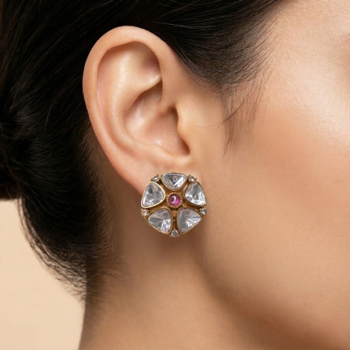 Noor-e-Zarina Starburst Earrings