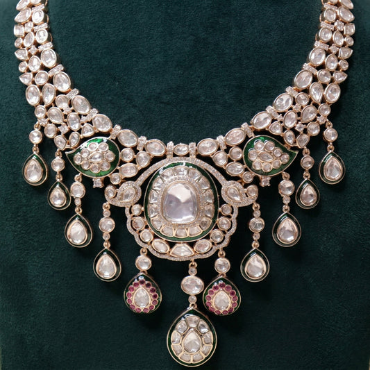 Rajsi Polki Teardrop Set