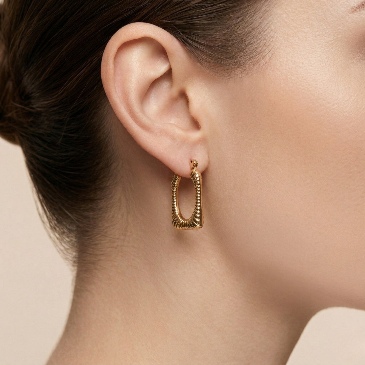 Golden Flux Earrings