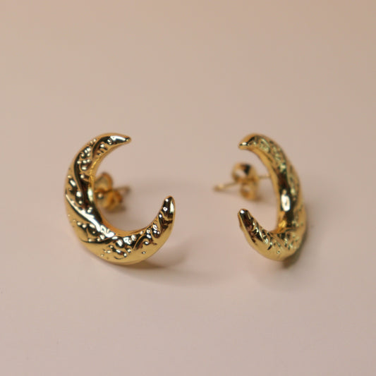 Citrus Half Moon Earrings