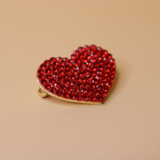 Radiance Heart Brooch