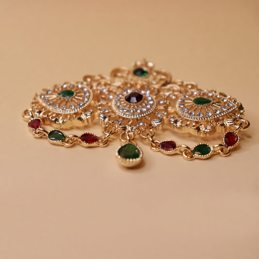 Emerald Sultanate Brooch