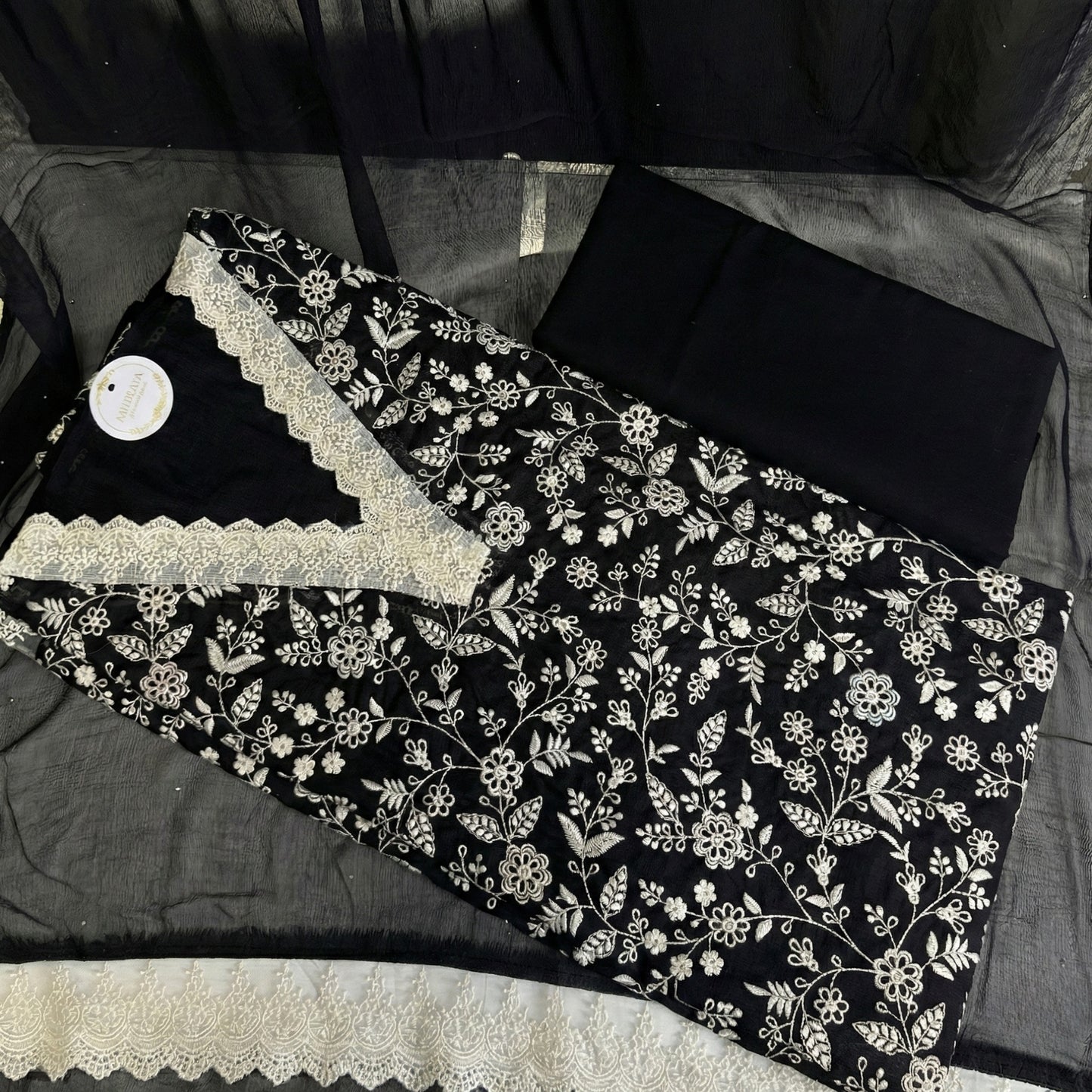 Black Orchid Elegance Suit