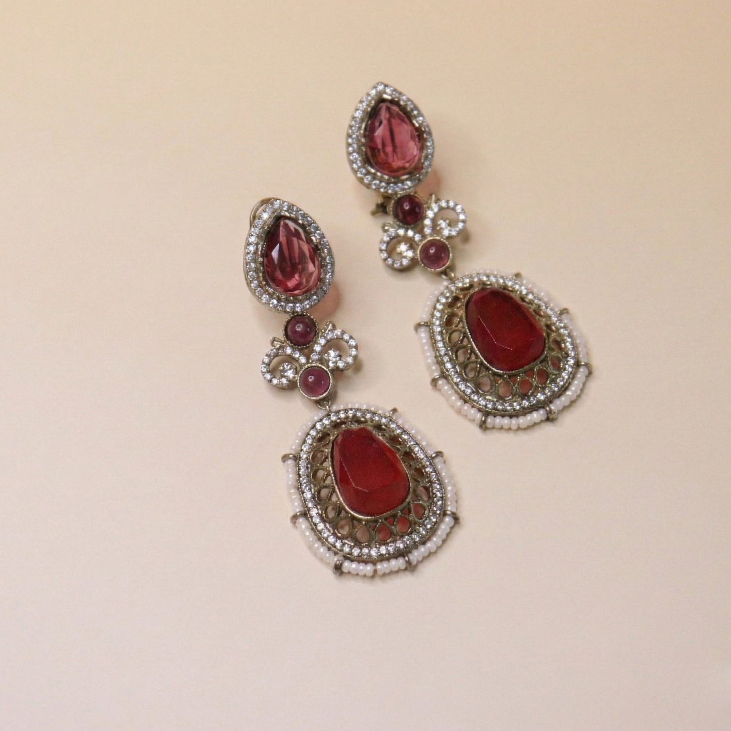 Royal Filigree Cascade Earrings