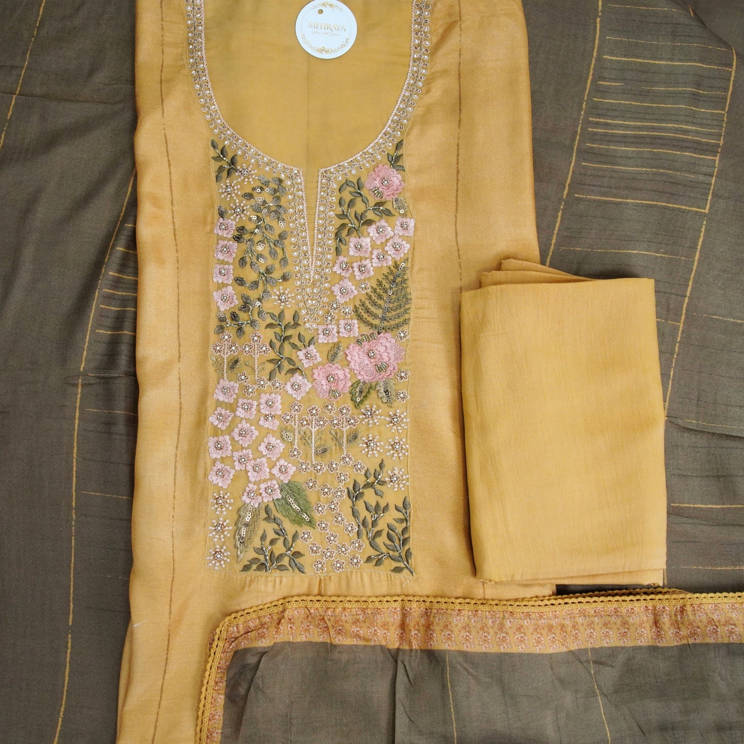 Mustard Muse Suit
