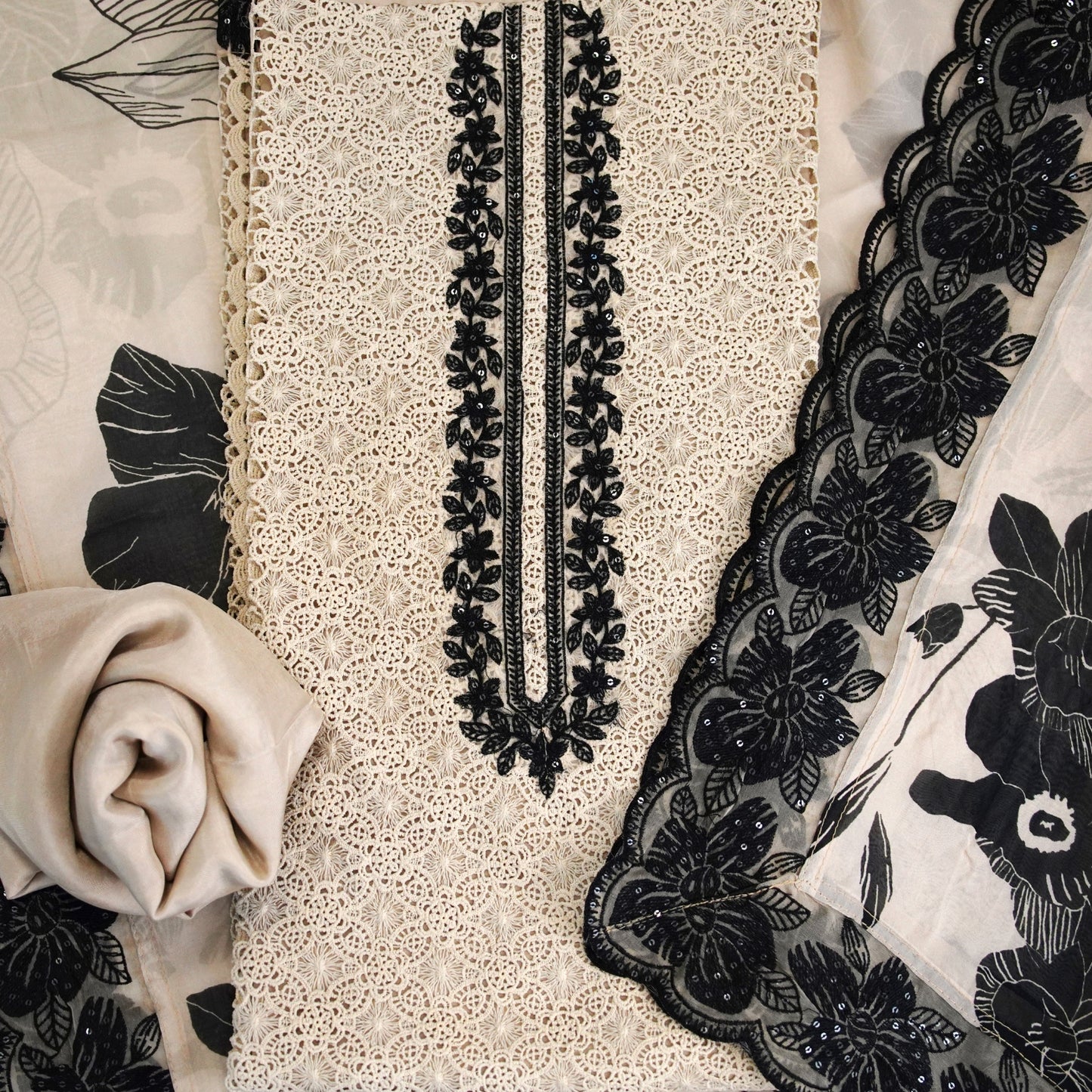 Obsidian Blossom Suit