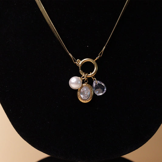 Classic Aura Pearl Neck Chain