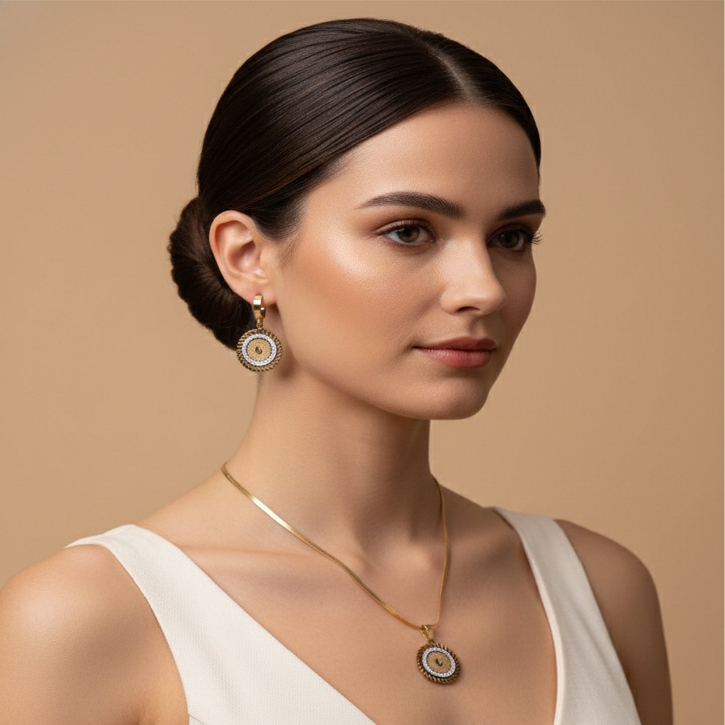 Marquise Crystal Touch Set