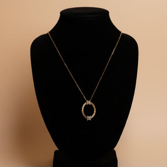 Golden Butterfly Halo Set