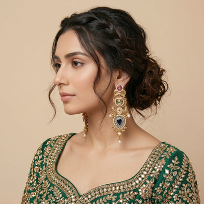 Mayur Noor Heritage Earrings