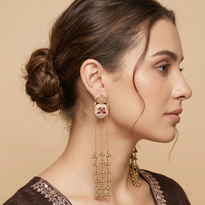 Gulnaar Tassel Earrings