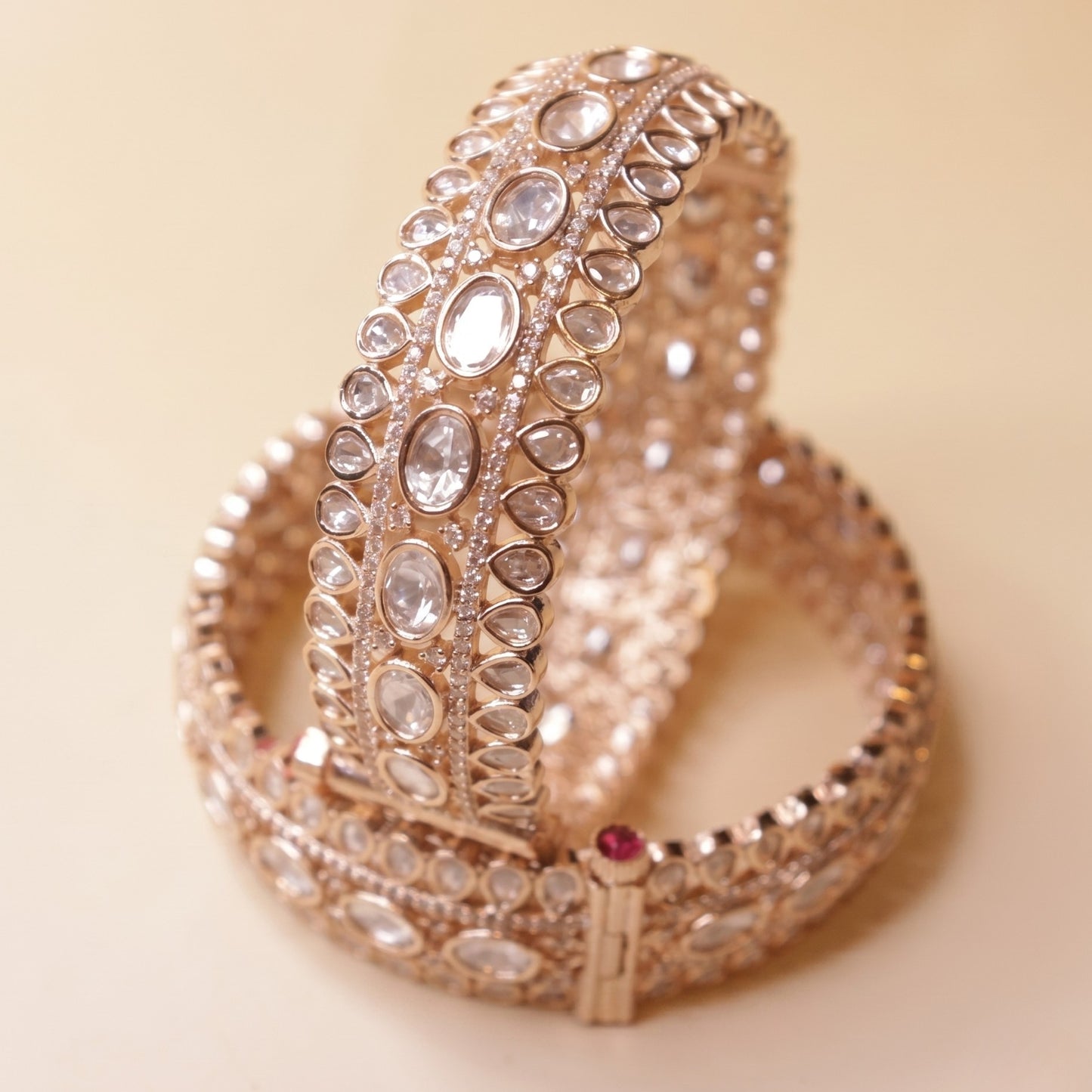 Polki Heritage Bangles