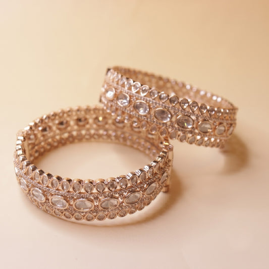 Polki Heritage Bangles