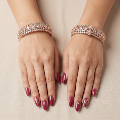 Polki Heritage Bangles