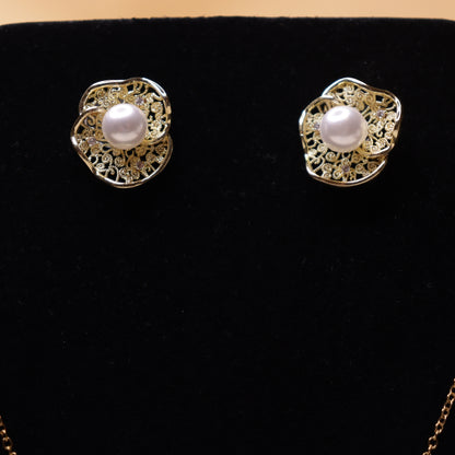 Vintage Gold Pearl Set