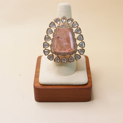 Royal Gem Halo Rings