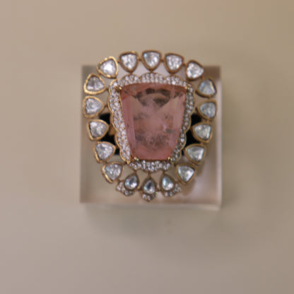 Royal Gem Halo Rings