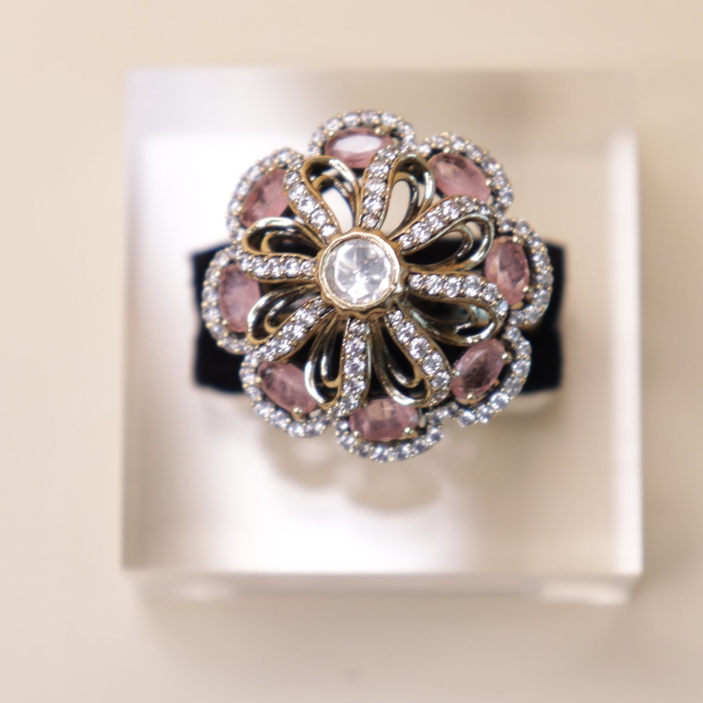 Floral Dome Occasional Ring