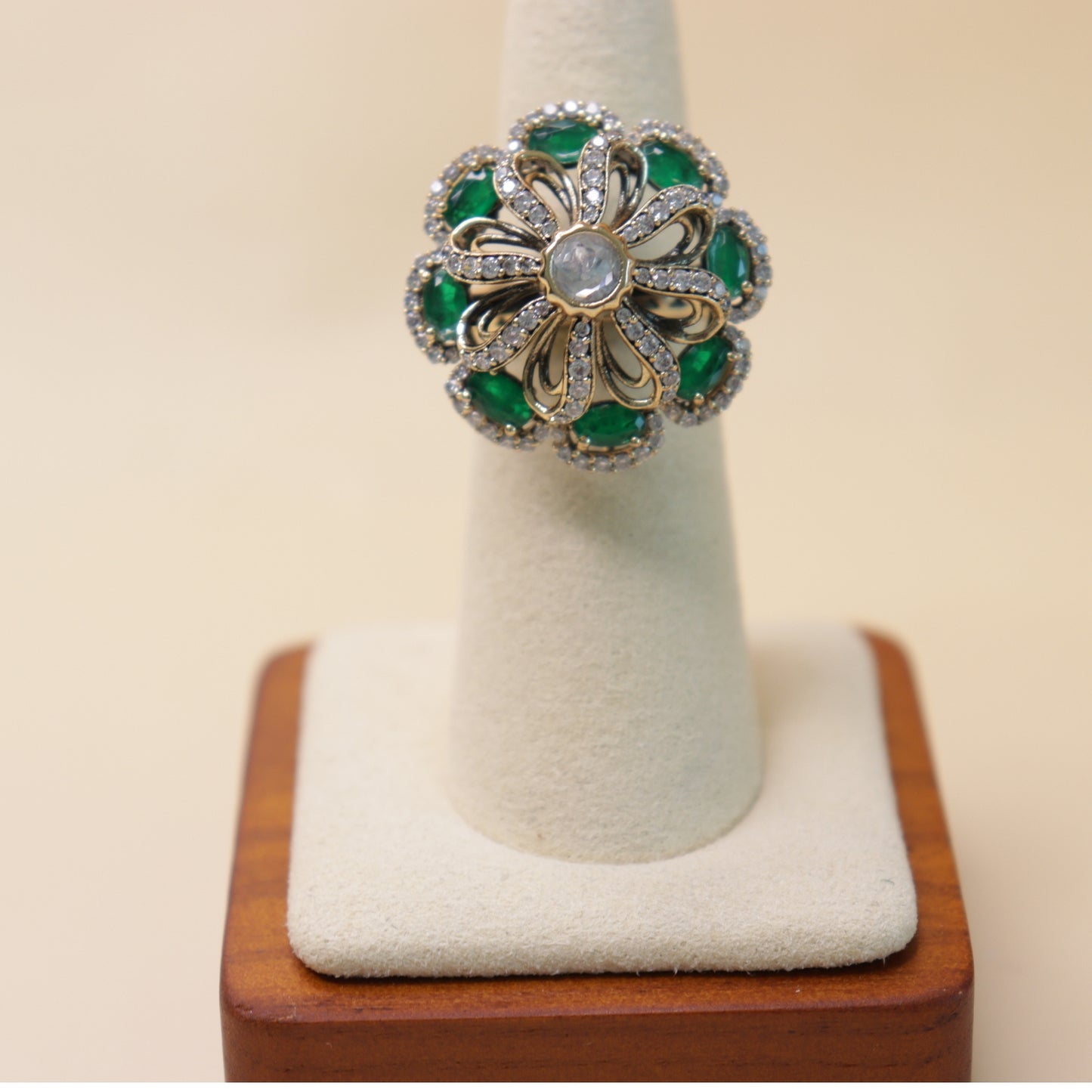 Floral Dome Occasional Ring