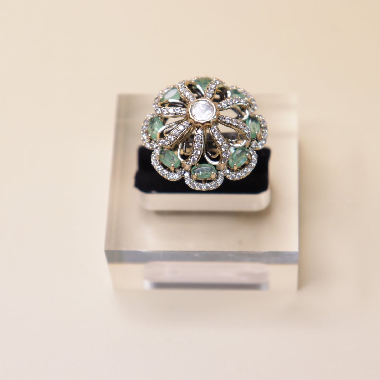 Floral Dome Occasional Ring
