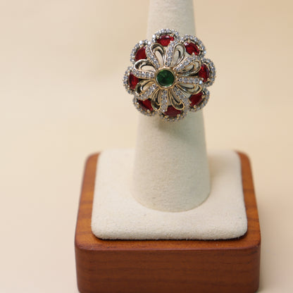 Floral Dome Occasional Ring