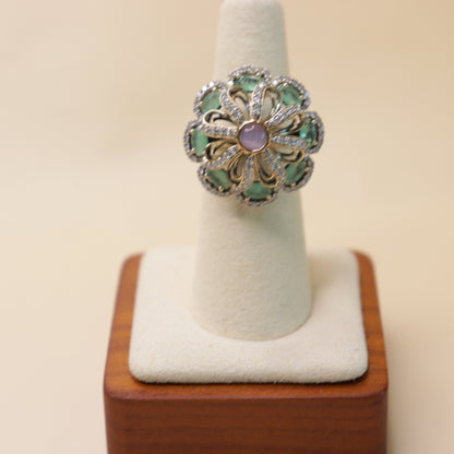 Floral Dome Occasional Ring