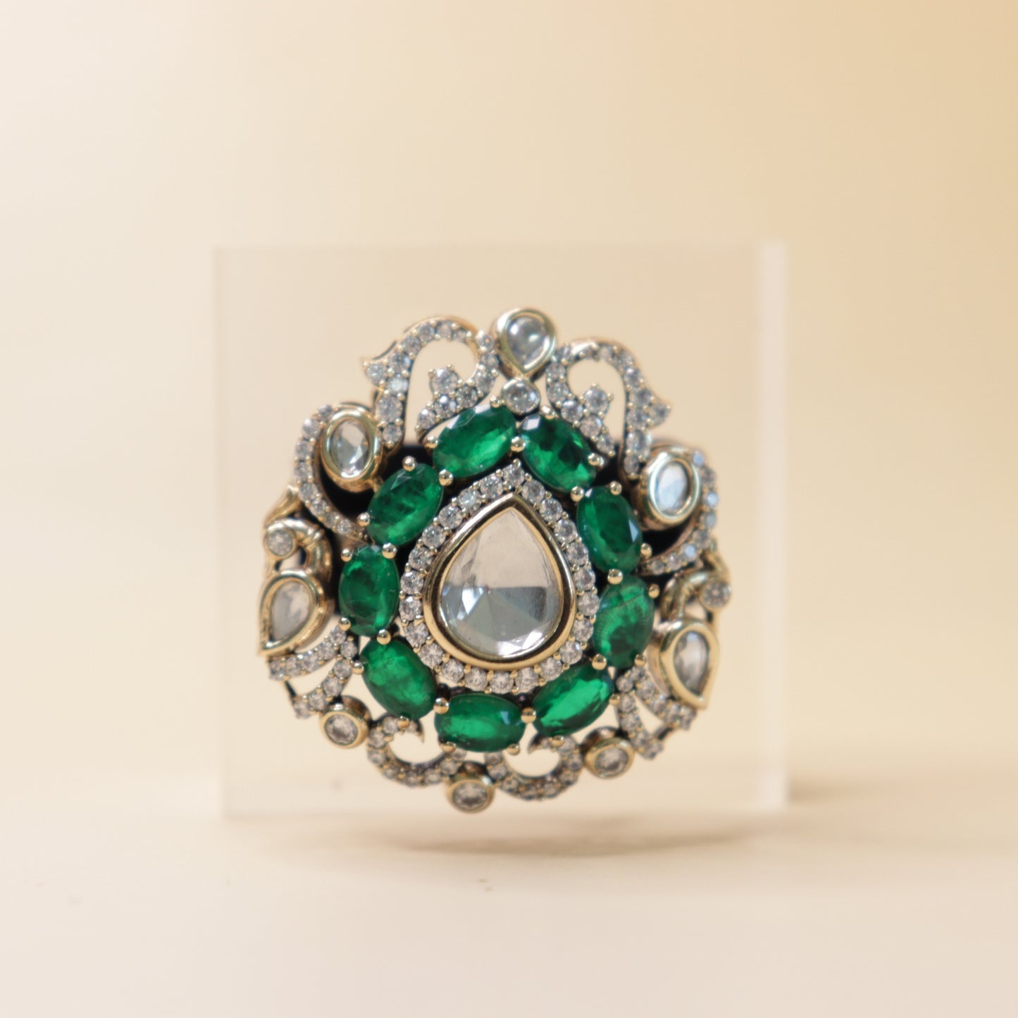 Regal Teardrop Occasional Ring