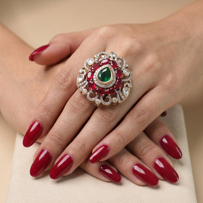 Regal Teardrop Occasional Ring
