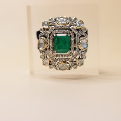 Polki Statement Ring