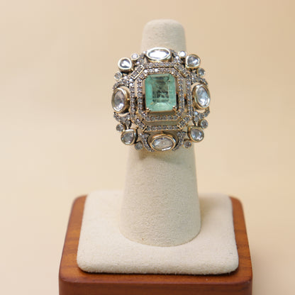 Polki Statement Ring