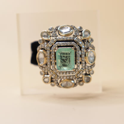 Polki Statement Ring