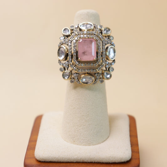 Polki Statement Ring