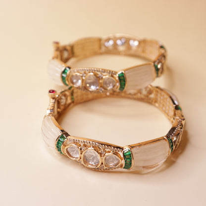 Chandni Kundan Bangles
