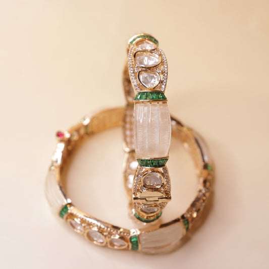 Chandni Kundan Bangles