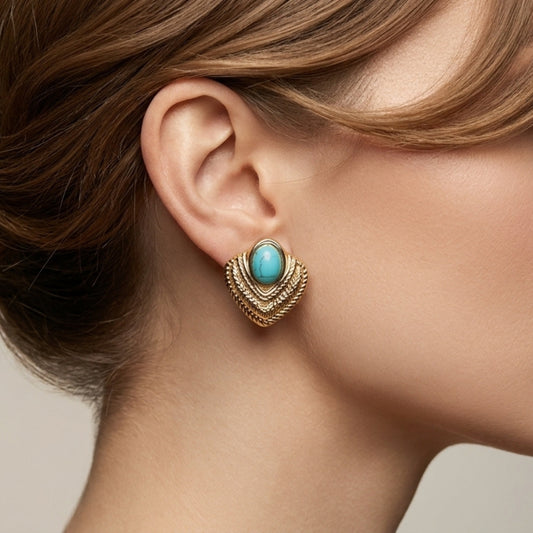 Nura Stone Earrings