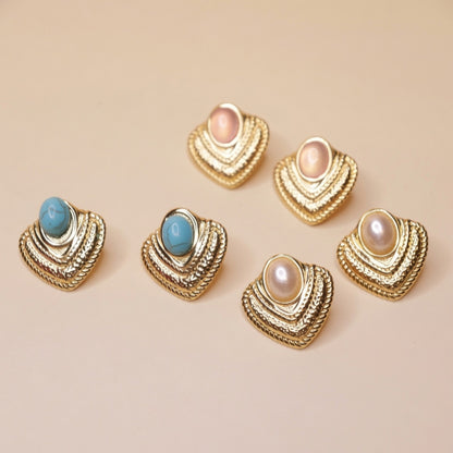 Nura Stone Earrings