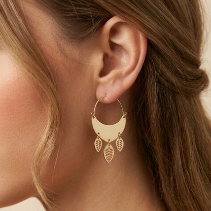 Willow Leaf Earrings