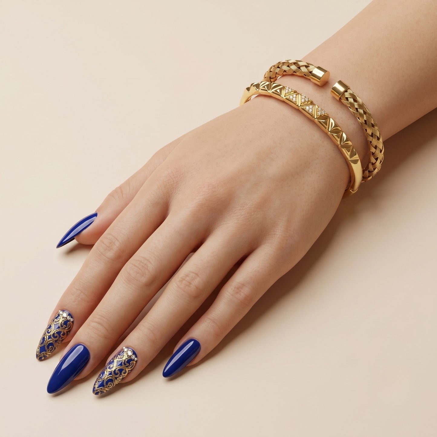 Golden Duo Elegance Bracelet