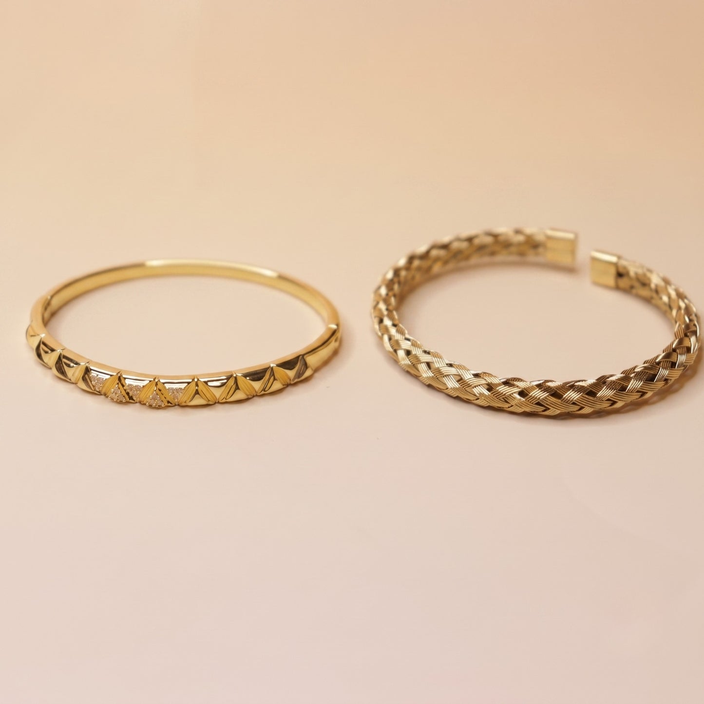 Golden Duo Elegance Bracelet