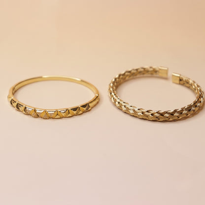 Golden Duo Elegance Bracelet