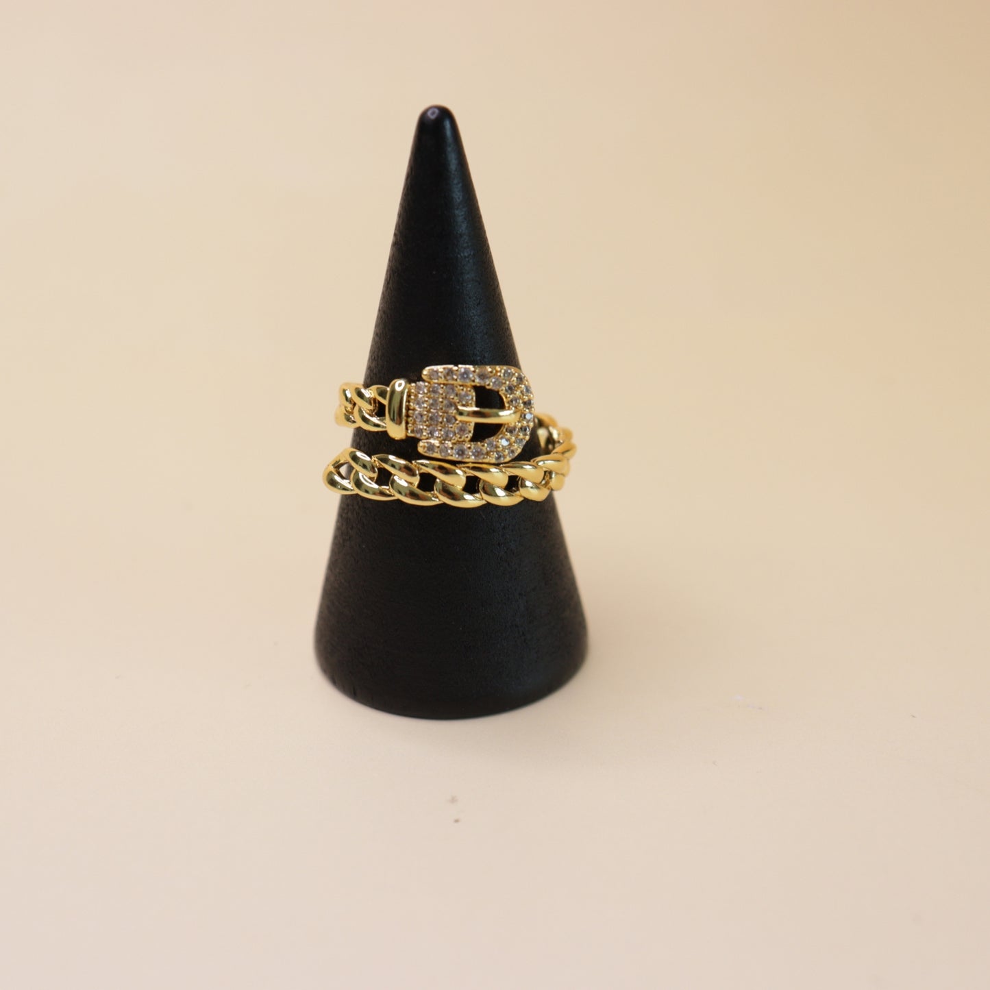 Urban Chain Belt Ring