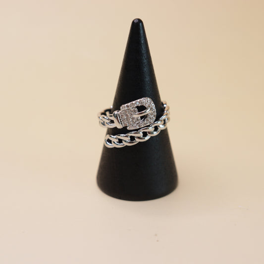 Urban Chain Belt Ring