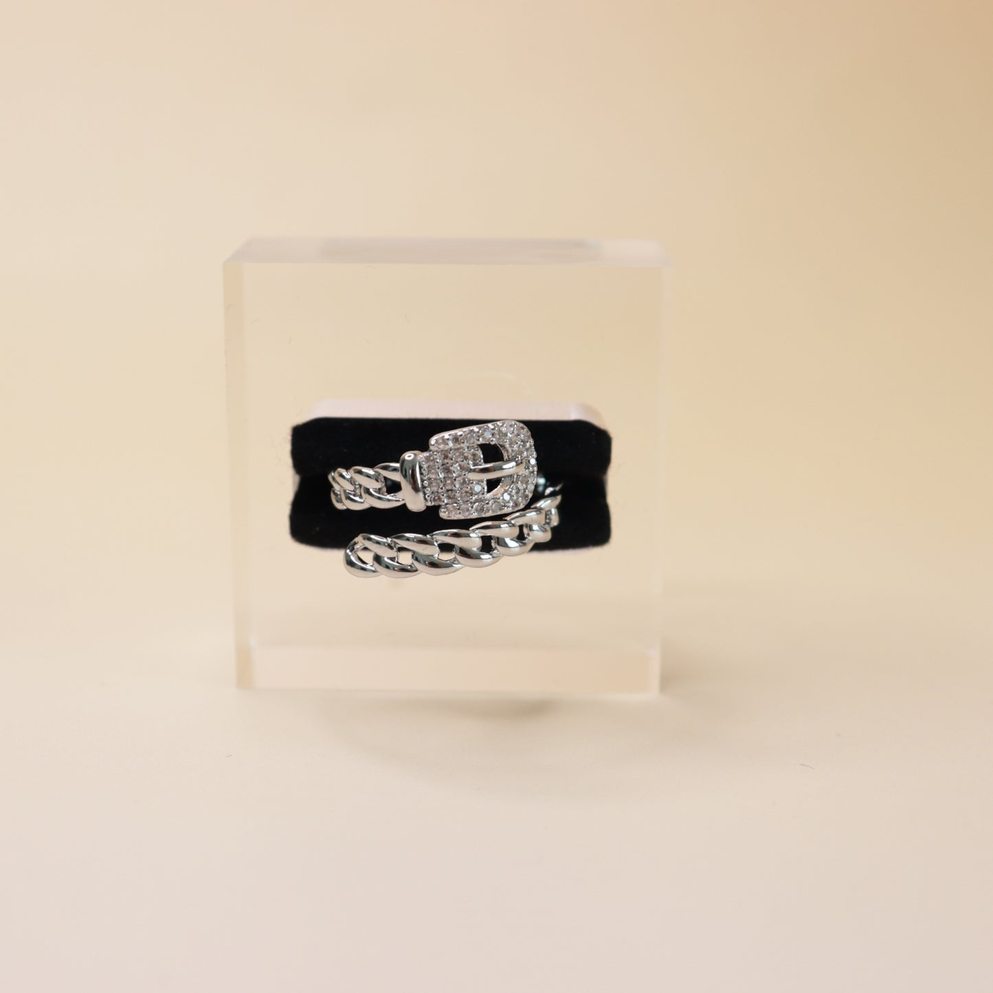 Urban Chain Belt Ring